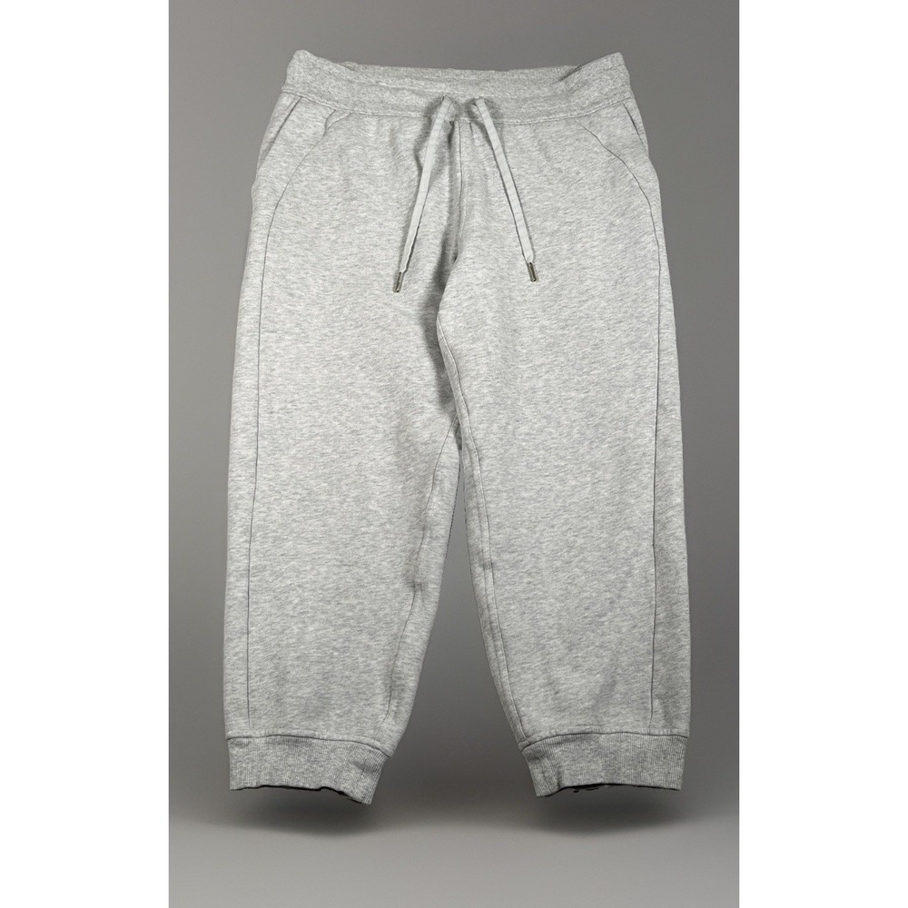 Lululemon Scuba High-Rise Crop Sweatpants Joggers Grey W6CATS Womens 10